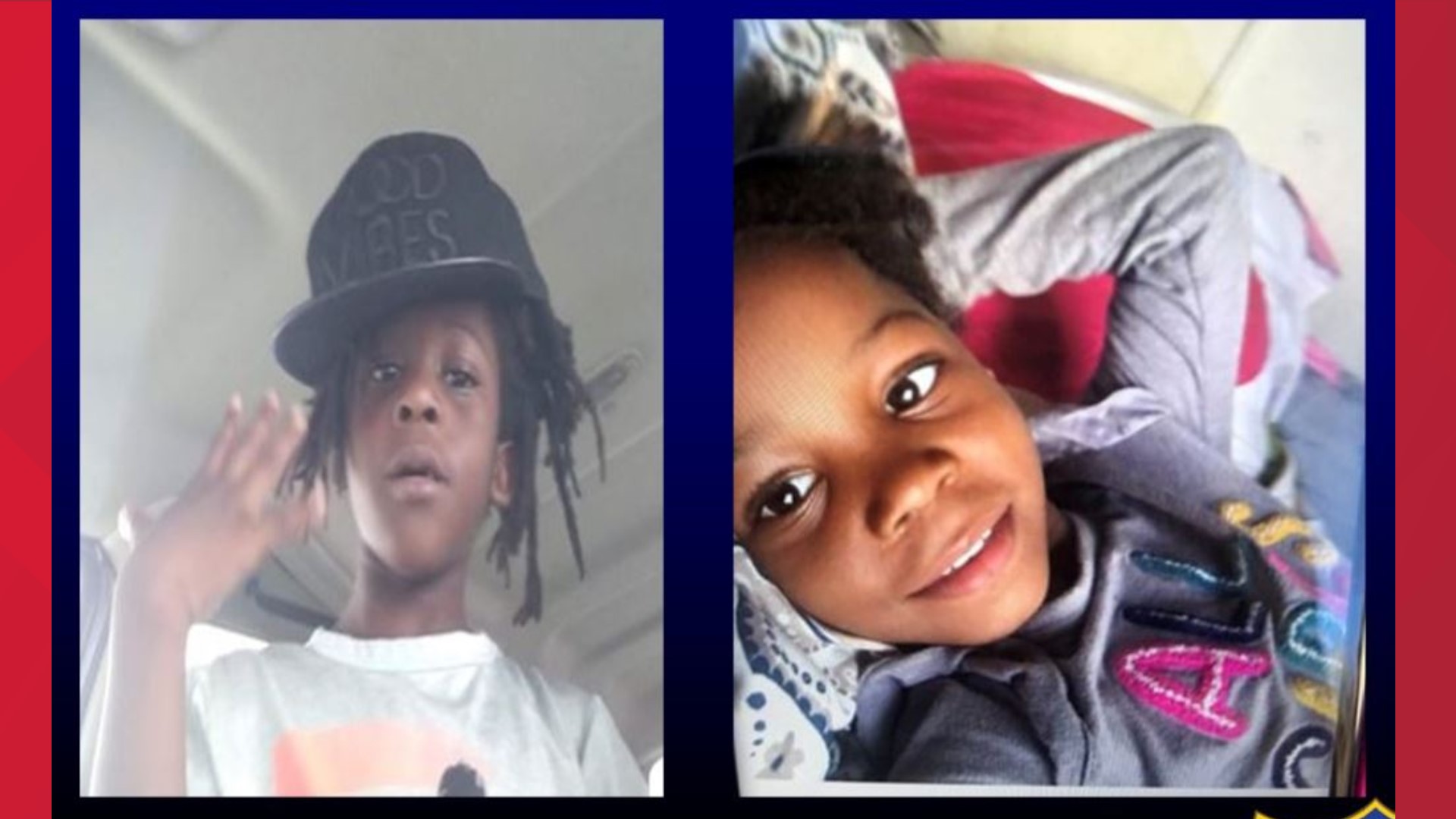 Six-year-old Braxton Williams and 5-year-old Bri'ya Williams were last seen in the 10200 block of West Beaver Street at around 11:30 a.m., according to police.