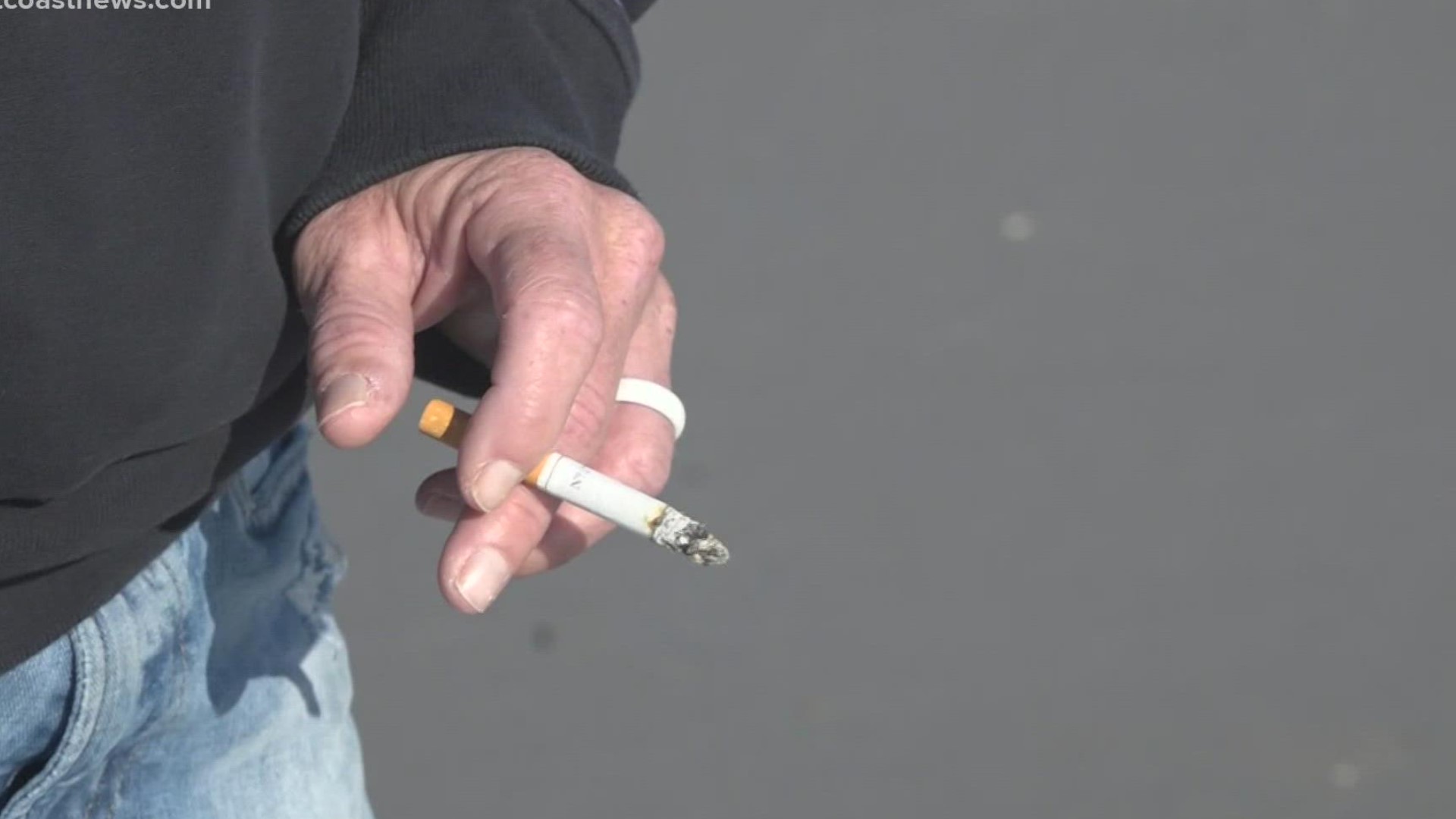 The bill would give local governments the authority to ban smoking at beaches and state parks.