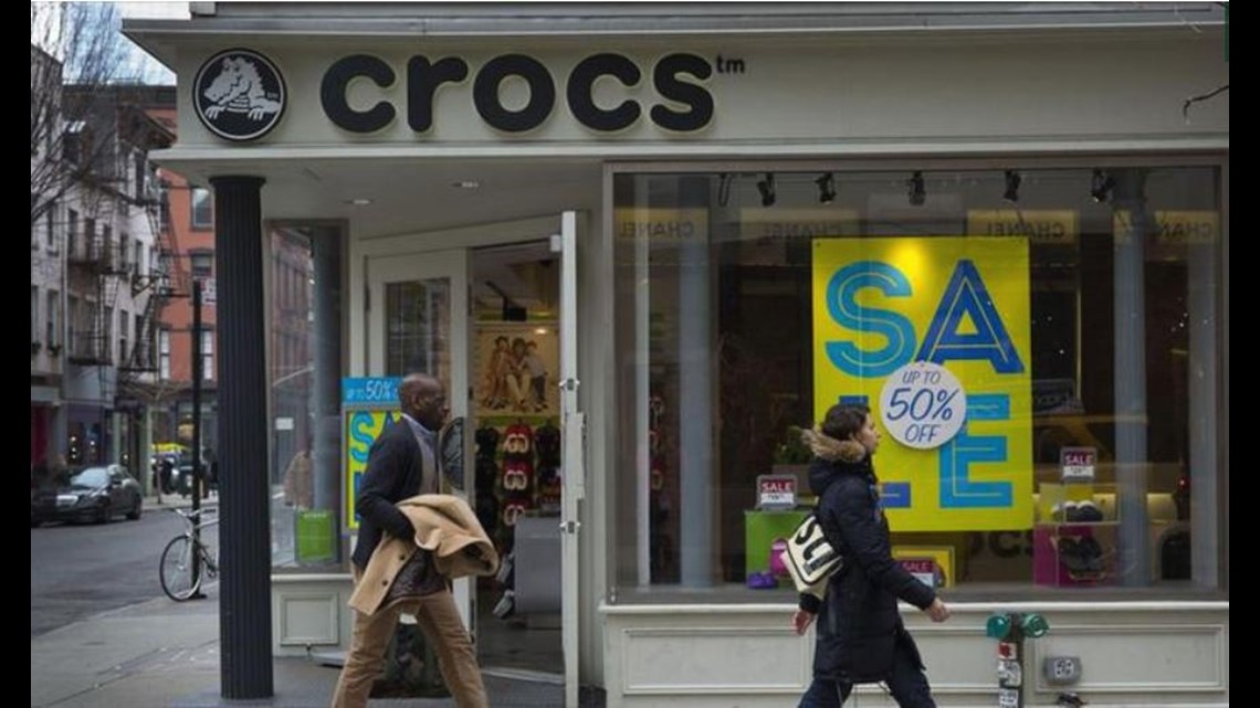 Crocs closing sales manufacturing facilities