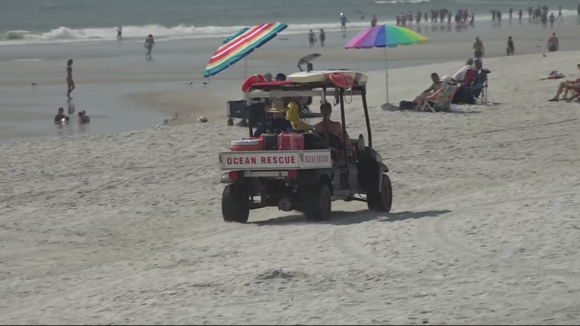 A Jacksonville Beach Ocean Rescue captain says the 4th of July is a top holiday for children to get separated from their parents at the beach.
