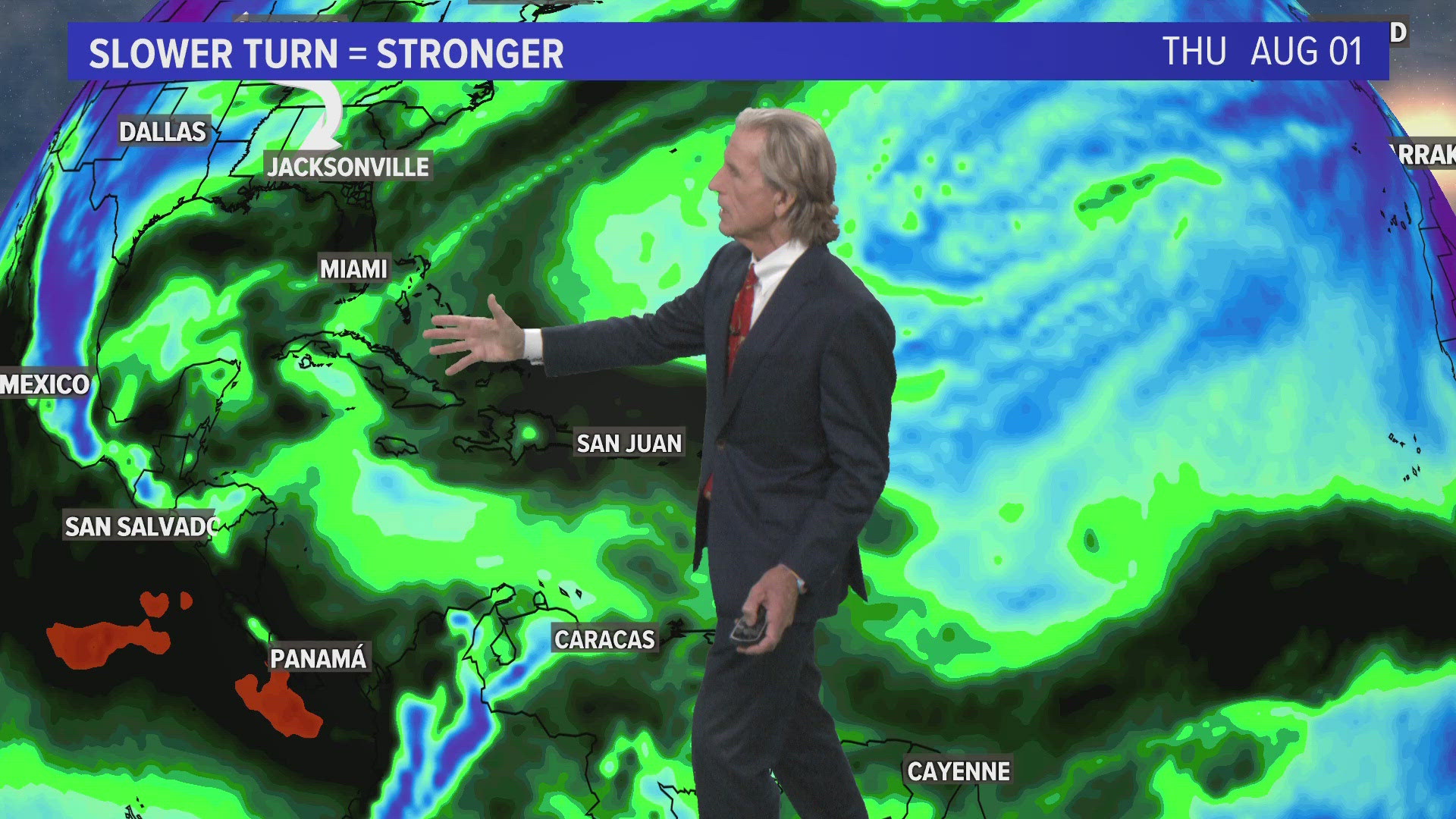 Tracking the potential path of Invest-97L