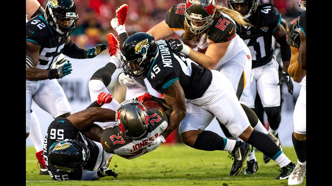 Jaguars defeat Buccaneers 25-10 in last preseason game