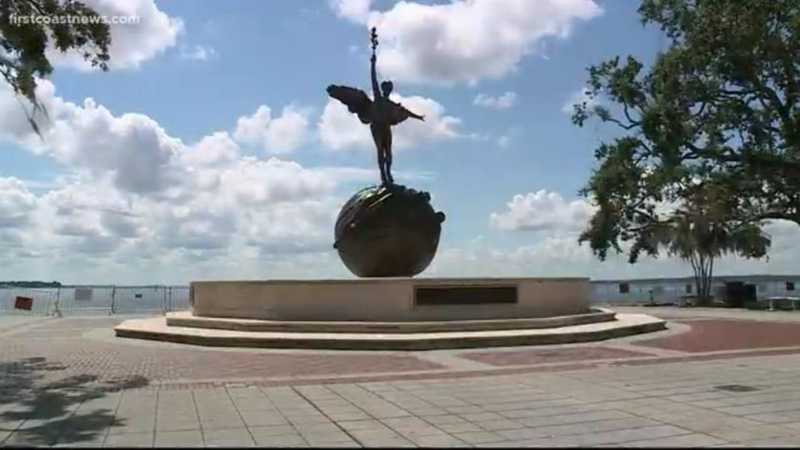 Jacksonville's Memorial Park in better shape, still rebuilding after