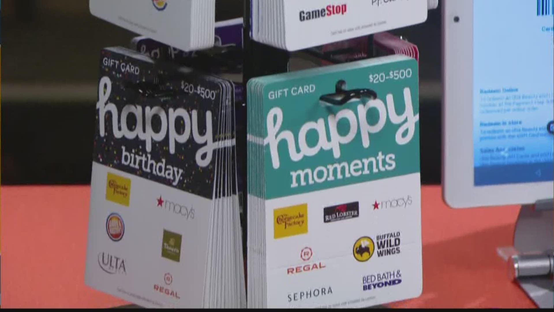 Gift card gifting is growing in popularity.