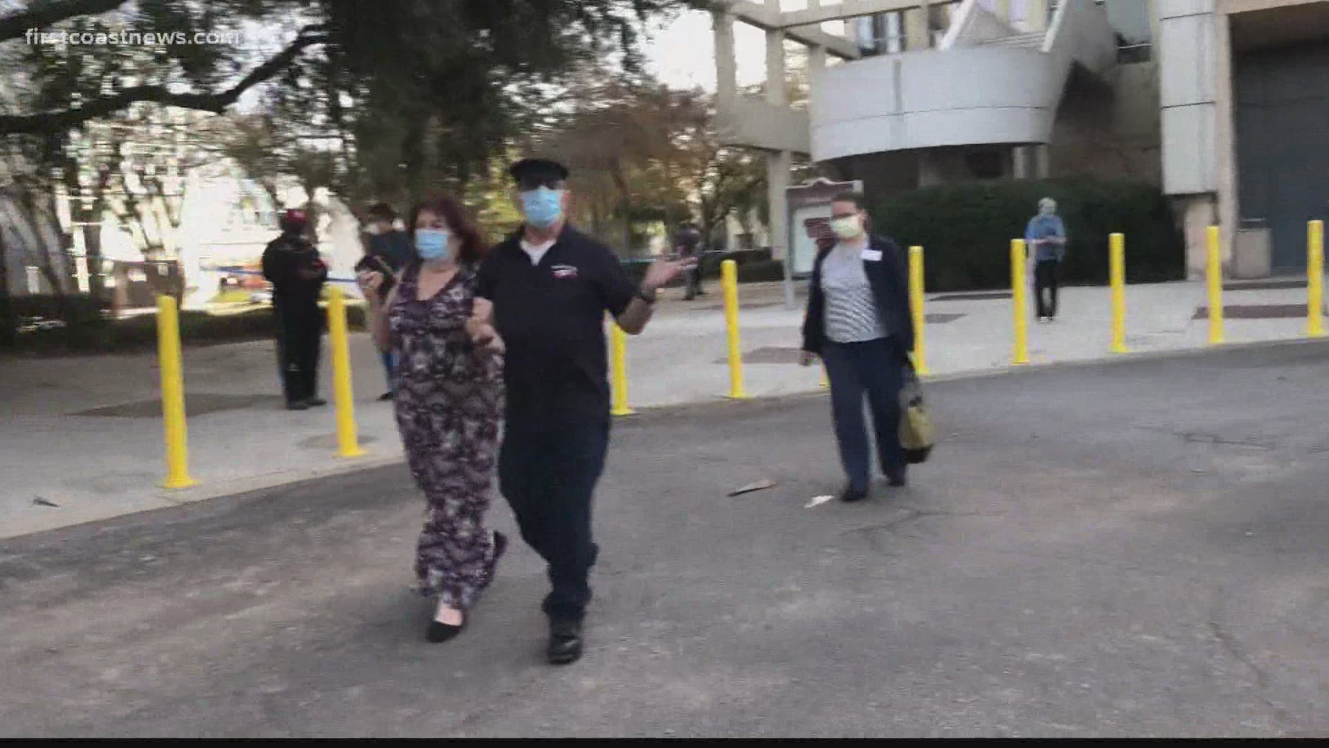 There are no vaccinations at the Prime Osborn Convention Center Thursday or Friday, but that did not stop confused people from showing up.