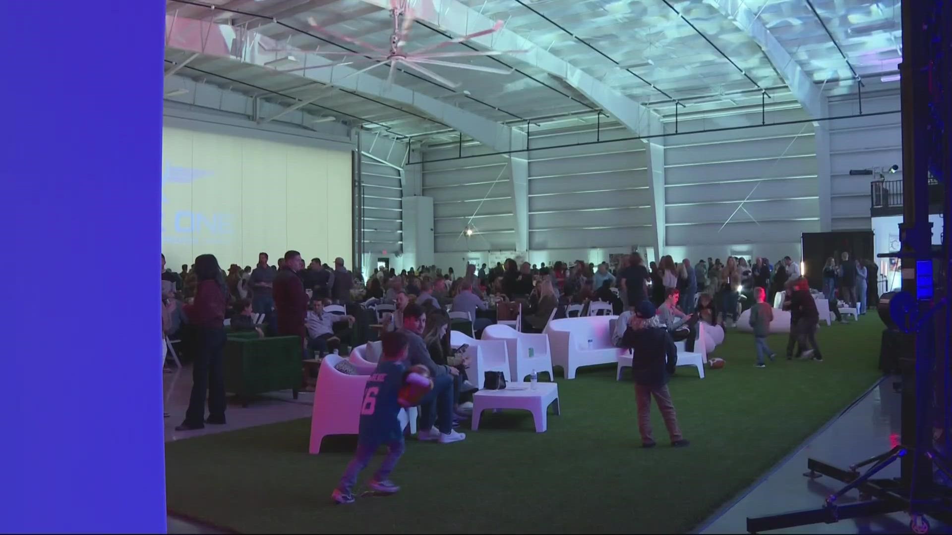 Super Bowl watch party has huge impact for families on the First Coast.