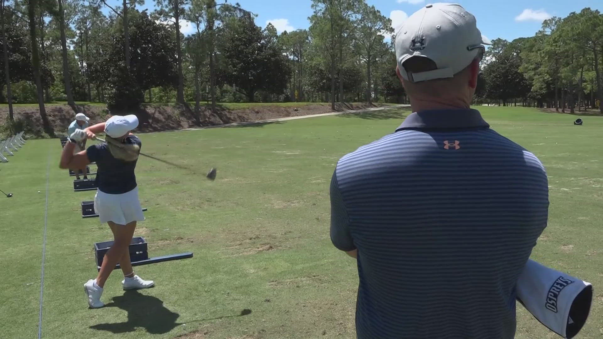 For UNF Director of Golf Scott Schroeder, his dream of coaching his daughter, Kaitlyn, at the collegiate level have finally become a reality.