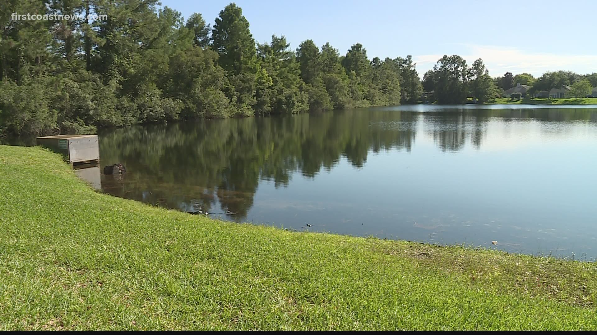 Earlier Monday, a 4-year-old girl drowned in a retention pond on Jacksonville's Westside.