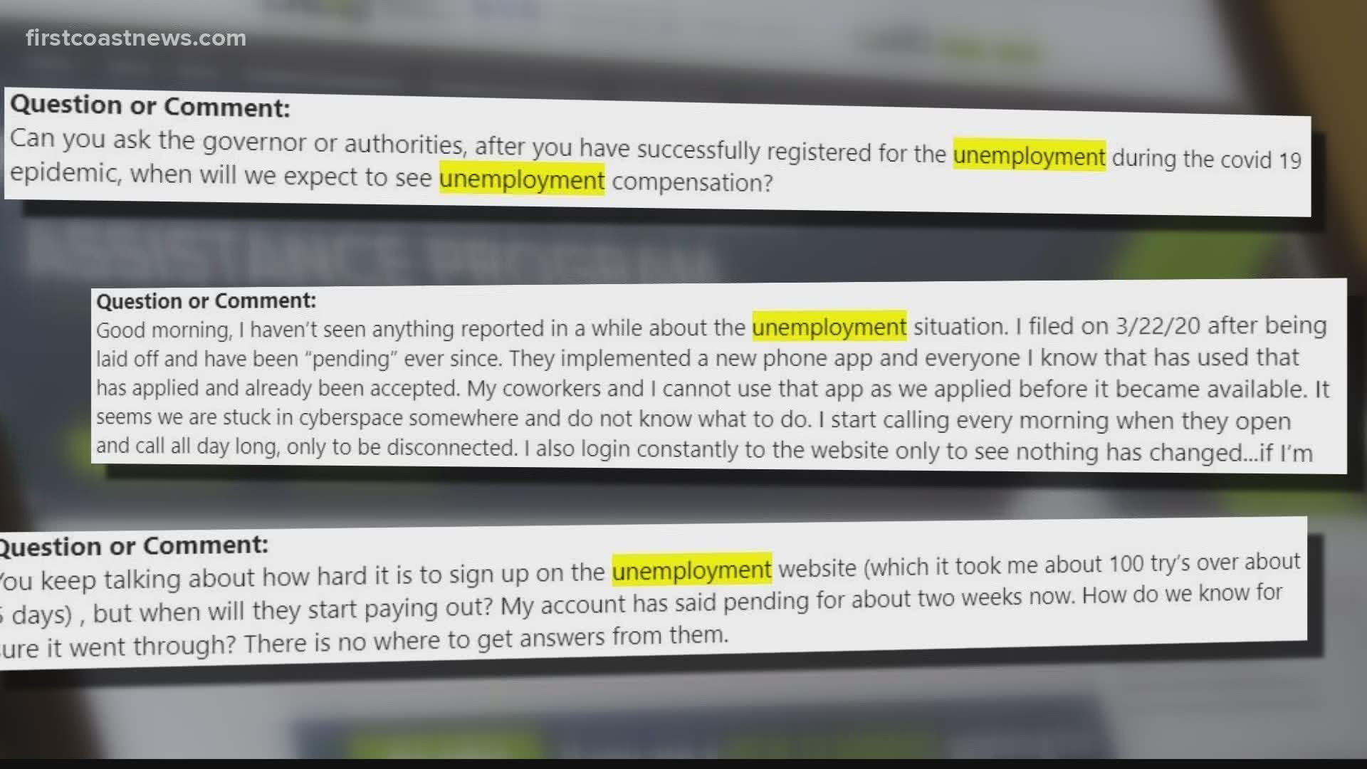 Despite system improvements, Florida's unemployment system continues to create stress for the newly jobless.