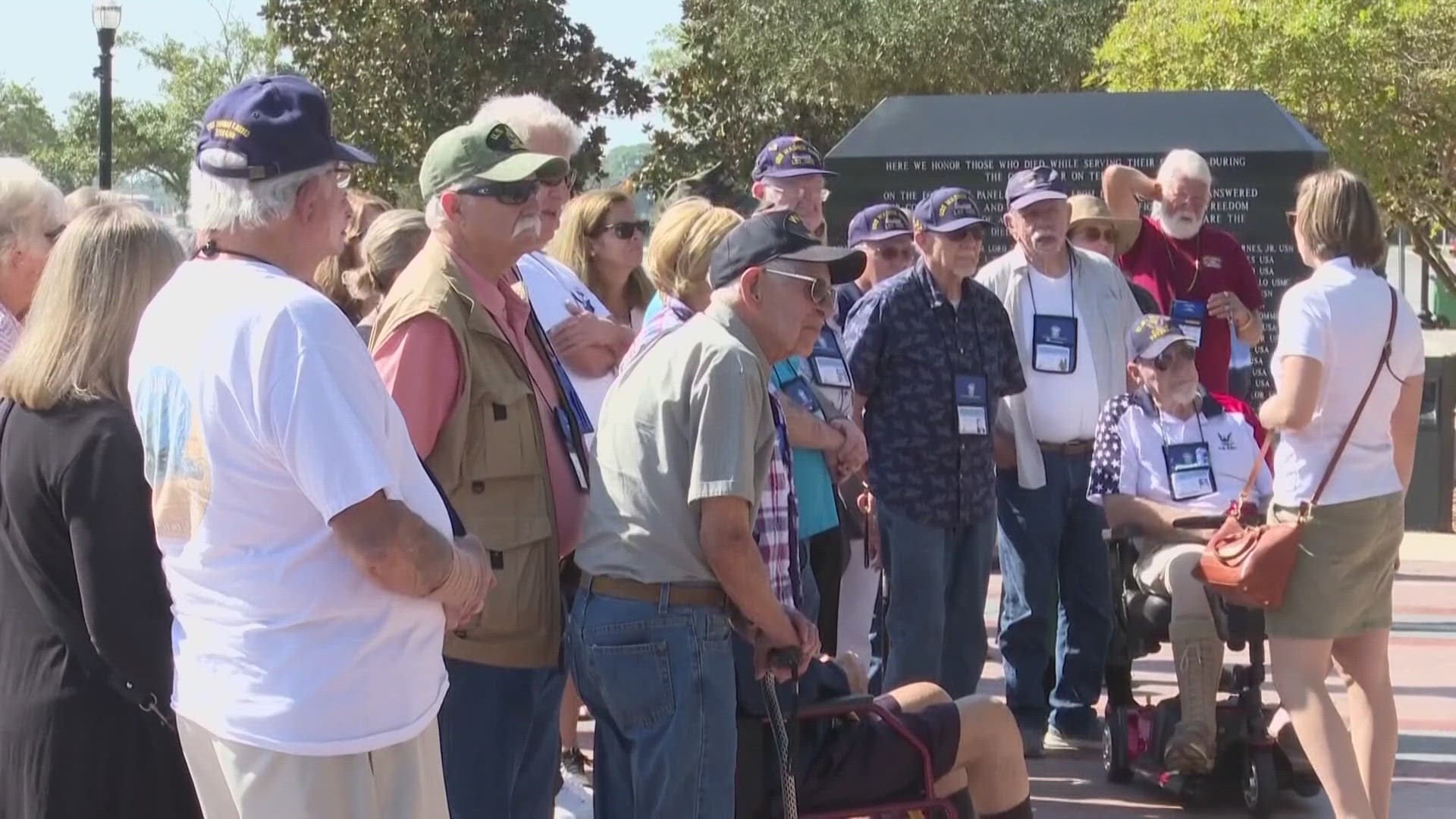 U.S. Navy veteran Christopher Lehman continues to serve by being chairman of the Landing Craft Support Museum in Vallejo, Calif.