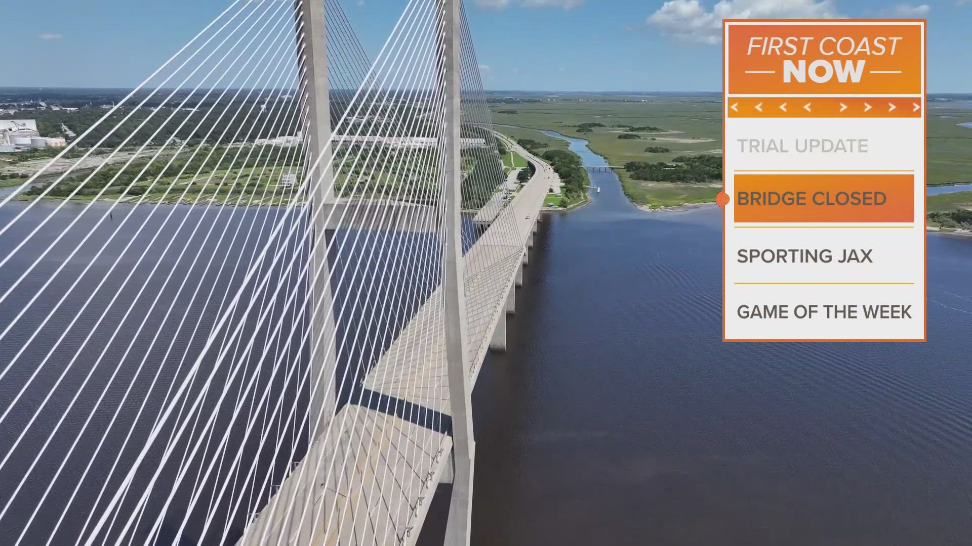 The southbound side of the Sidney Lanier Bridge will be closed from 8:30 a.m. to noon for the Faith and Blue Suicide Awareness Prayer Walk.