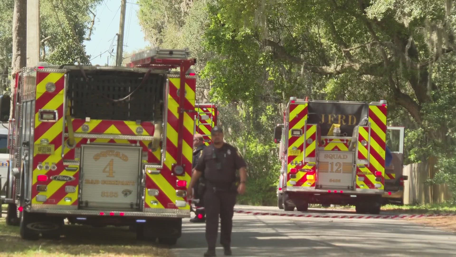 Around 11 a.m. a man was killed after hitting a powerline while doing tree work.