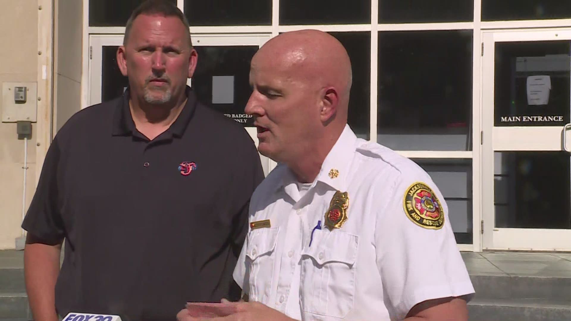 JFRD gives update on Jacksonville firefighter taken to hospital after house fire
