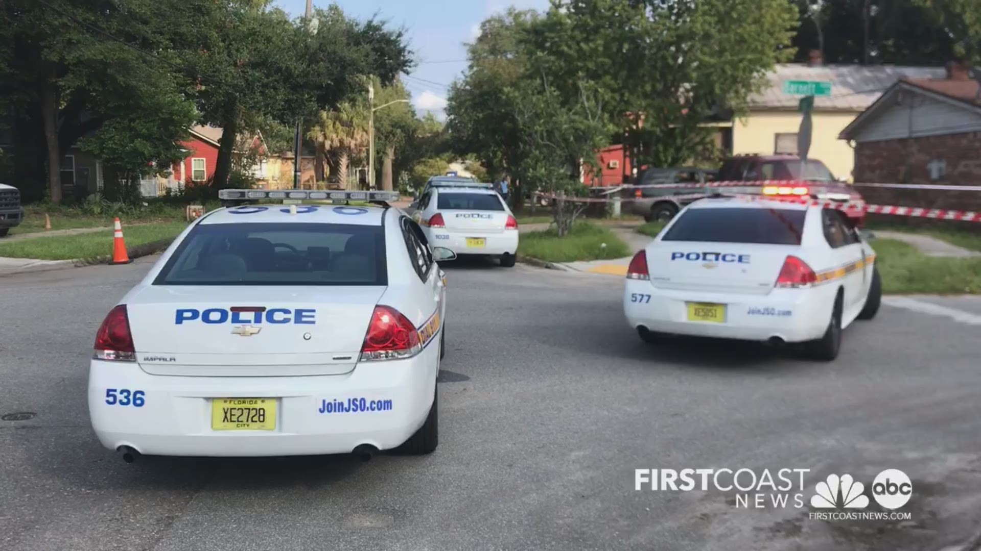JSO said police officers are responding to reports of gunfire. At this time, no shooting victims have been located.