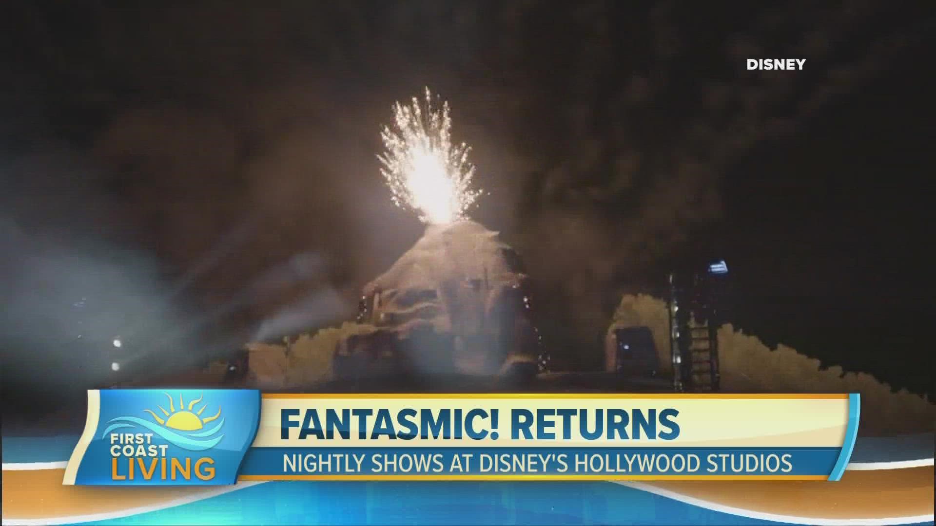A Peek Inside 'Frozen Fireworks' at Disney's Hollywood Studios