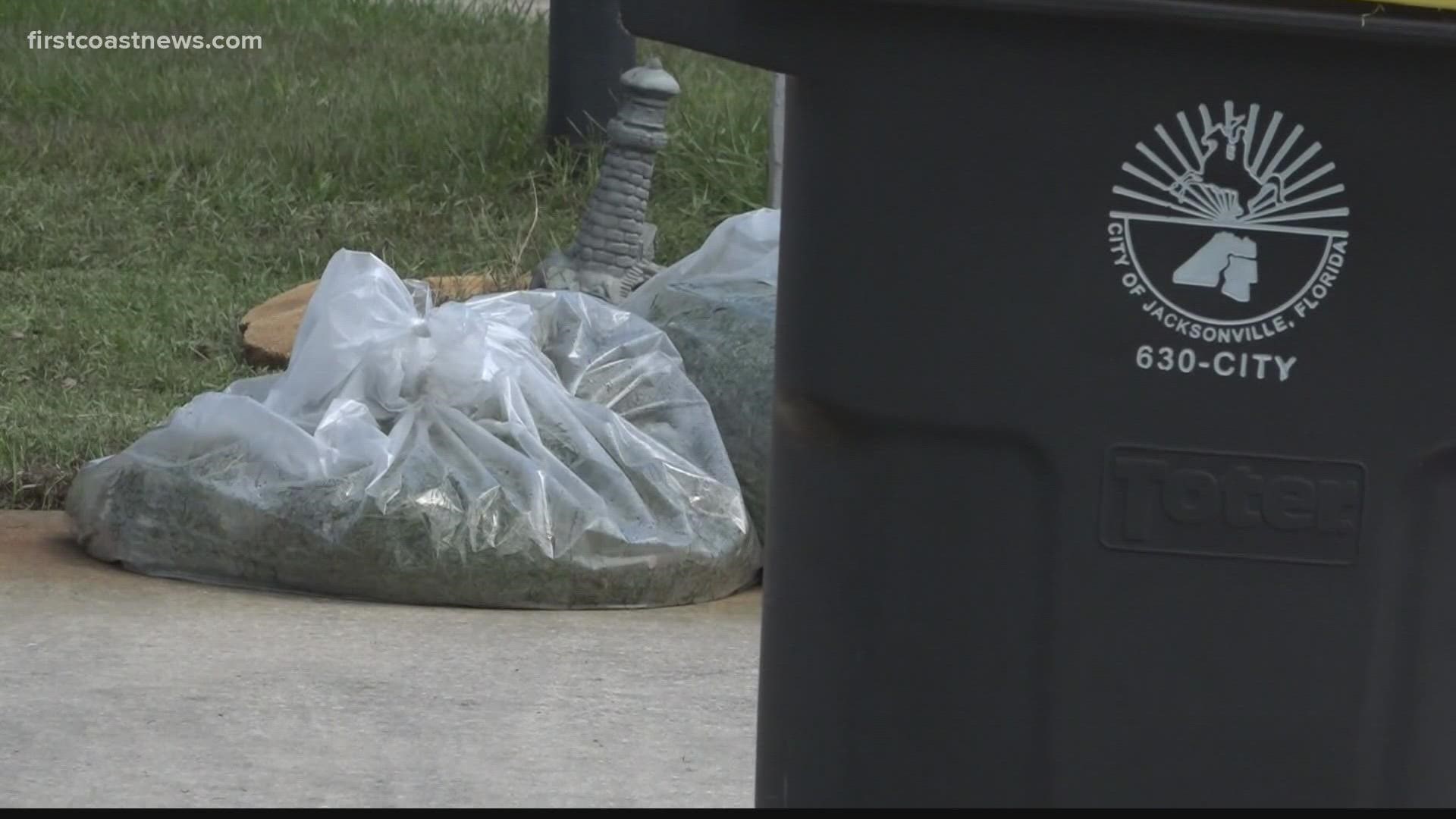 In order to deal with mounting yard debris around the city, Jacksonville's mayor said he wants to temporarily suspend the city's recycling program.