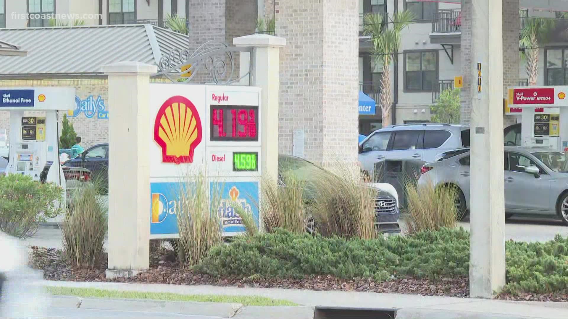 The jump comes as fuel costs skyrocket across the nation.