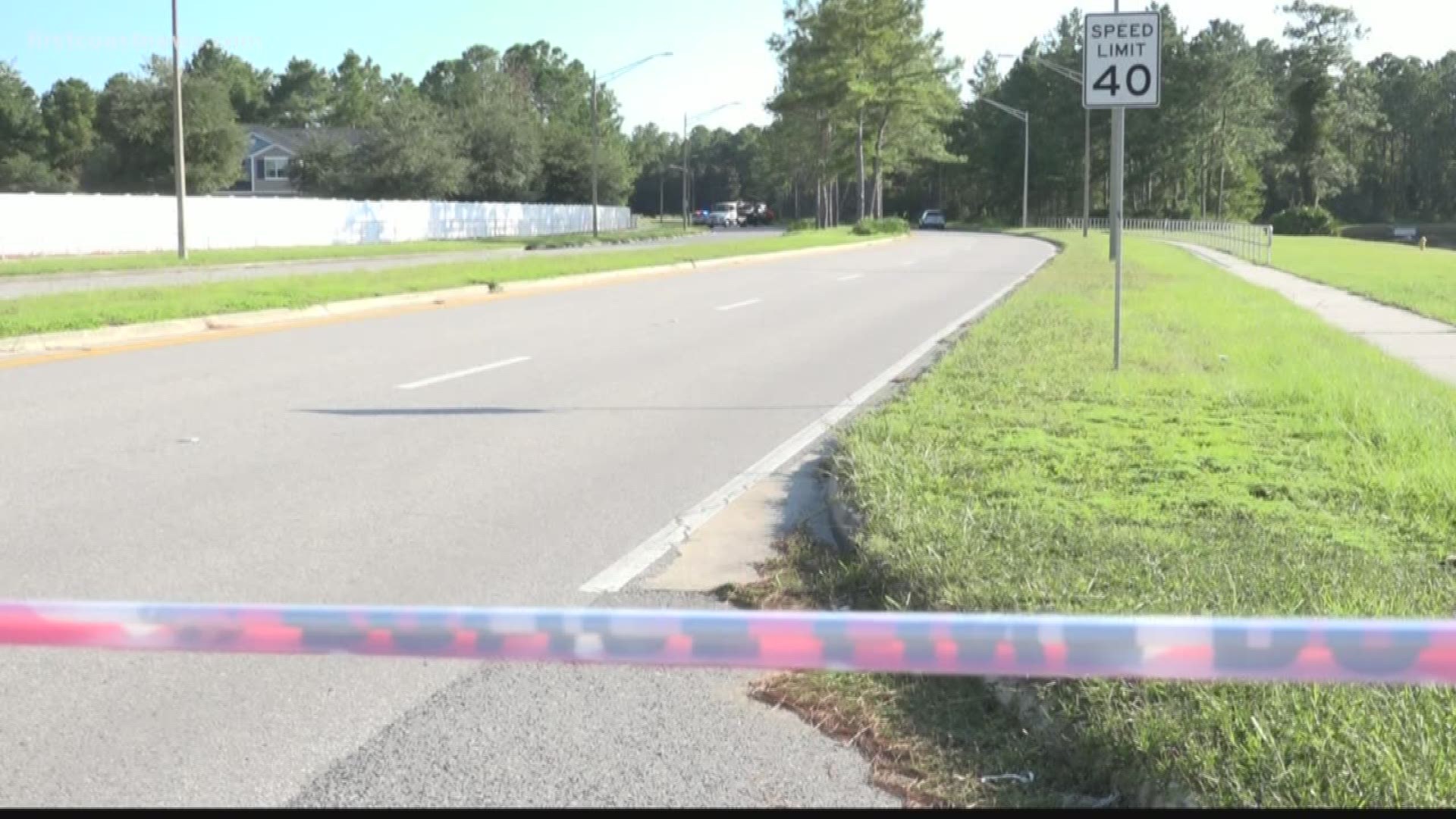 A junior at Oakleaf High School died after witnesses said he was racing into another car, causing him to crash into a tree.