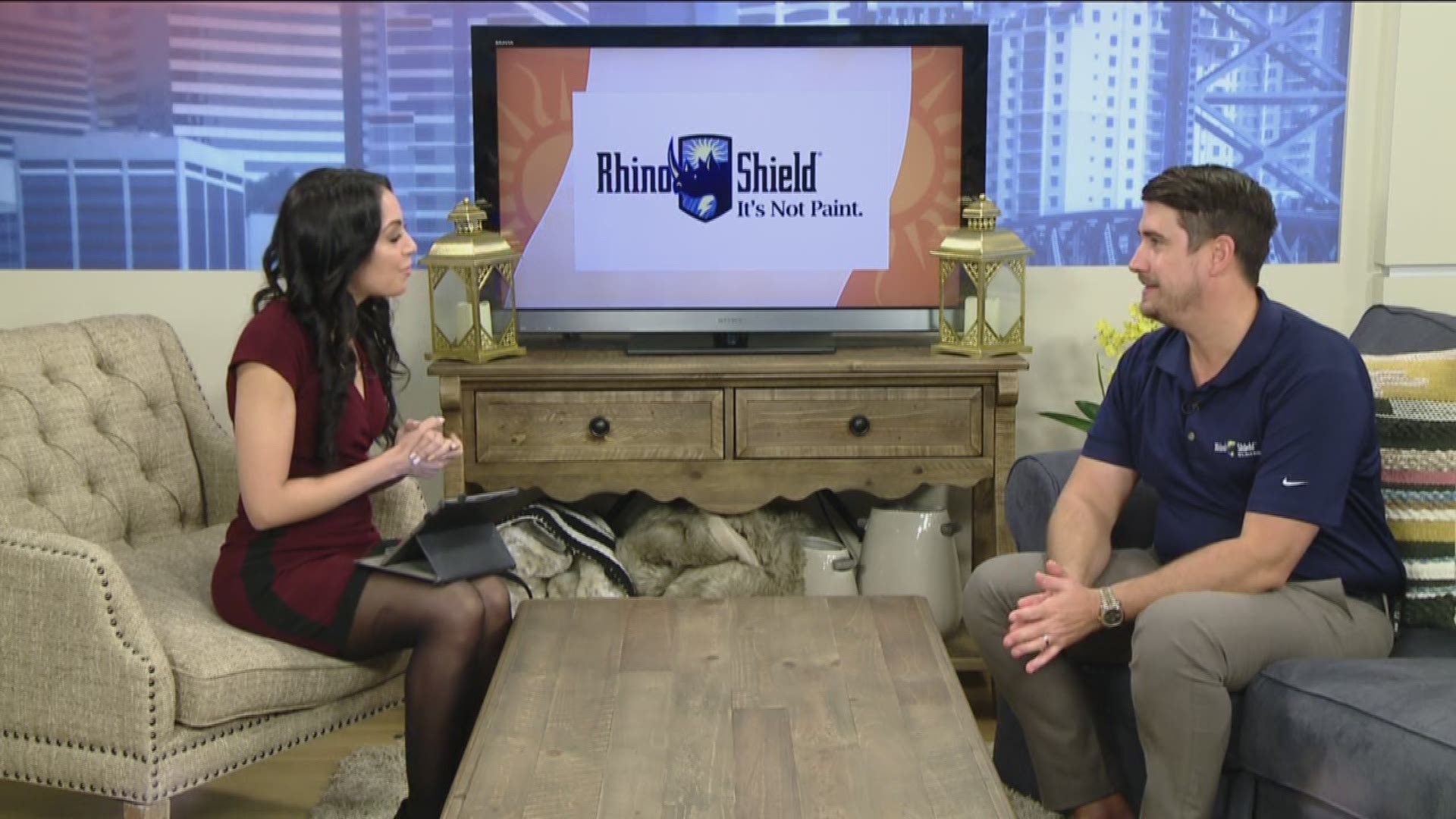 Jay Mariano of Rhino Shield discusses how choosing the right color to paint your home could save you money.