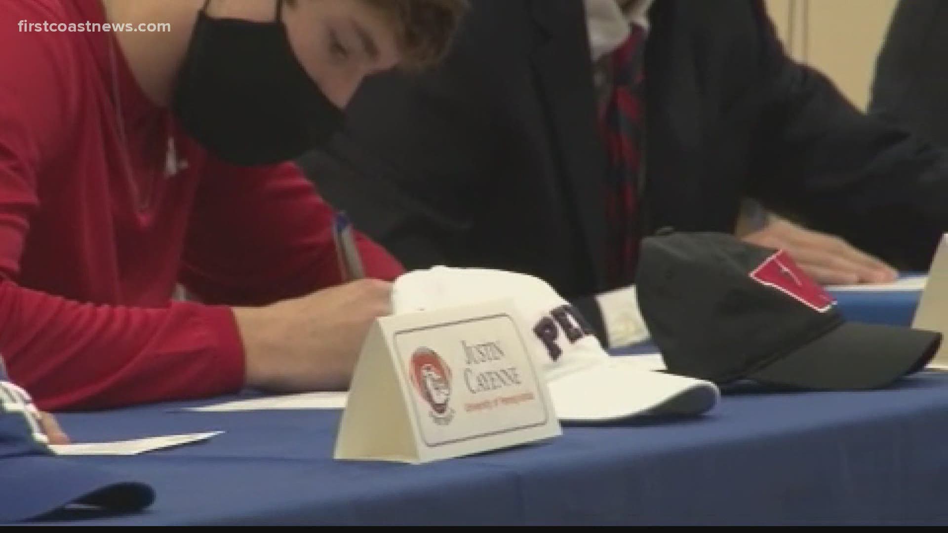 Notably, Justin Cayenne and Davis Ellis are both headed to the Ivy League to play for the University of Pennsylvania.