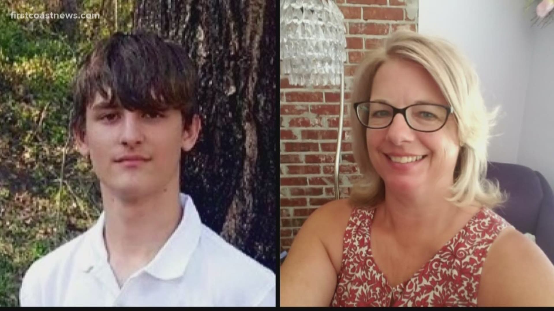 Logan Mott, 17, was sentenced to 15 years out of a possible 40-year sentence for the brutal killing of his 53-year-old grandmother, Kristina French. He was 15.