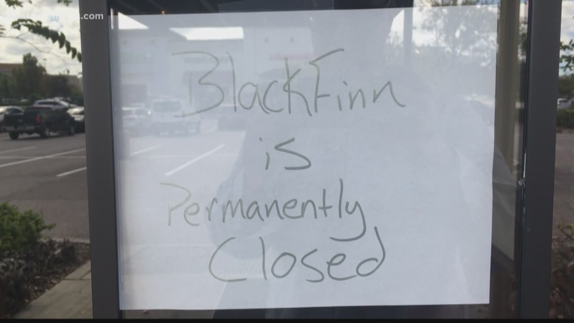 Blackfinn off Big Island Drive Closed its doors with no warning and now customers are left scrambling to book new places for their events.