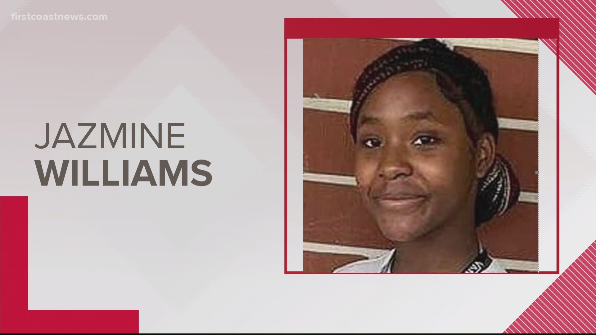 The National Center for Missing and Exploited Children says Jazmine Williams was last seen Jan. 15 and could be in Orlando.