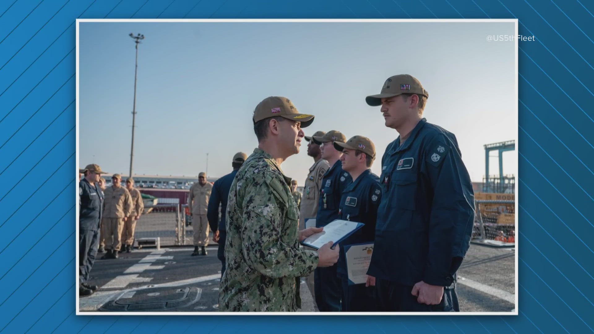 The USS Carney shot down attacks from Iran-backed rebels last year.