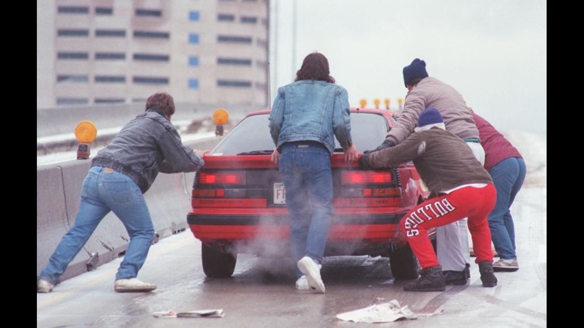 PHOTOS Freak snowstorm hits Jacksonville in December 1989