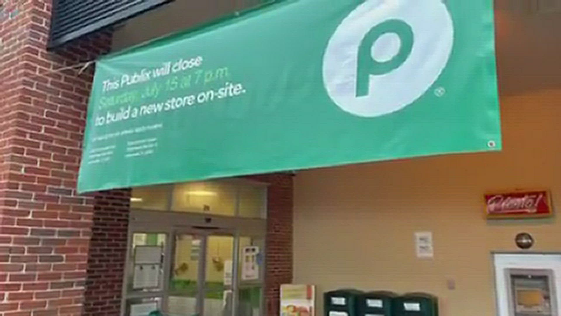 The Publix located at Atlantic Boulevard and Hodges will close Saturday for the foreseeable future as the store undergoes some major upgrades.
Credit: Harold Goodridge
