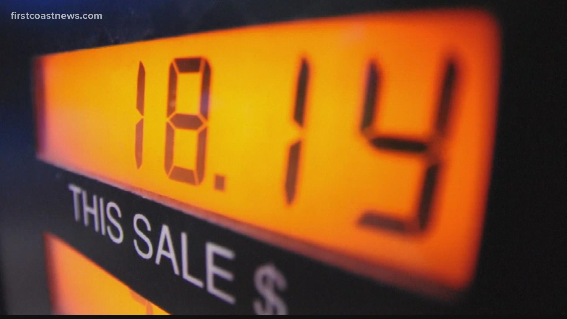 About a week after rapidly rising, oil prices are now falling, affecting gas prices.