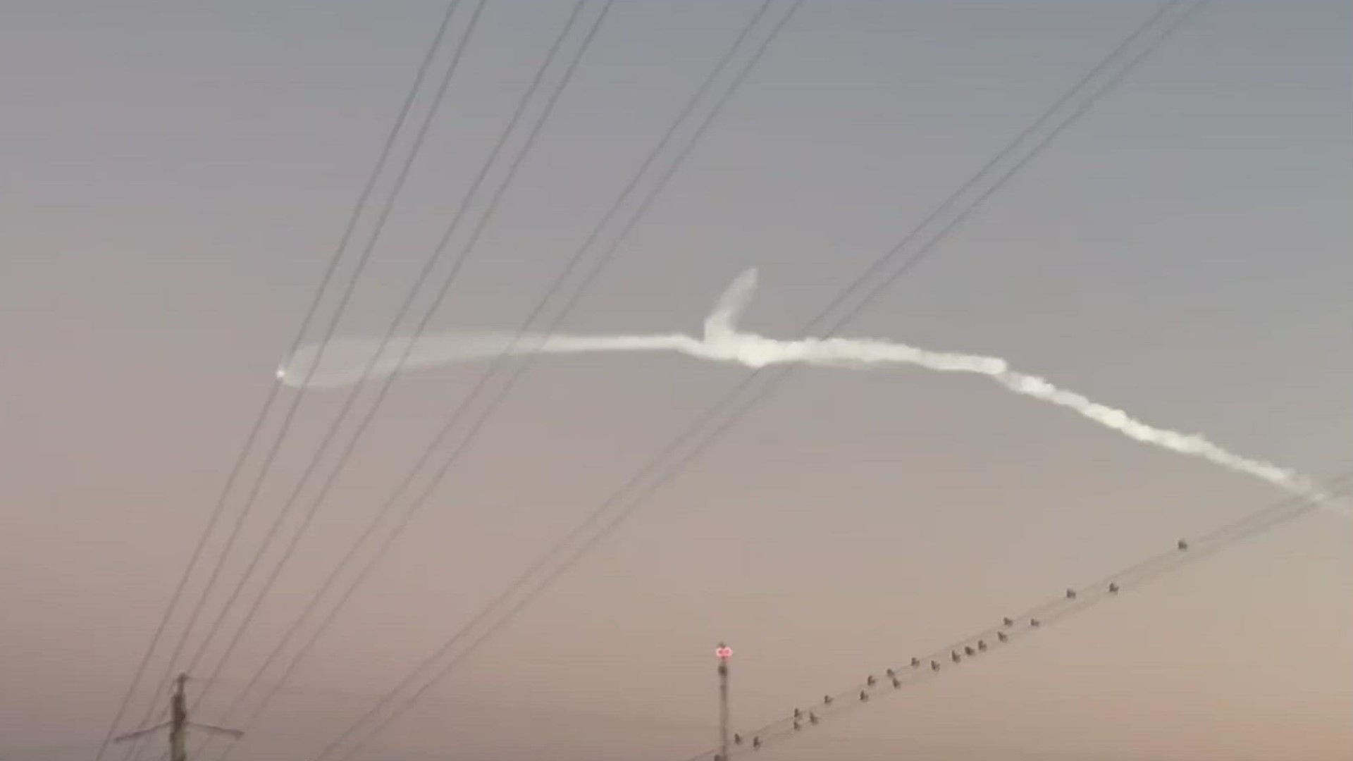 SpaceX launch over TIAA Bank Field