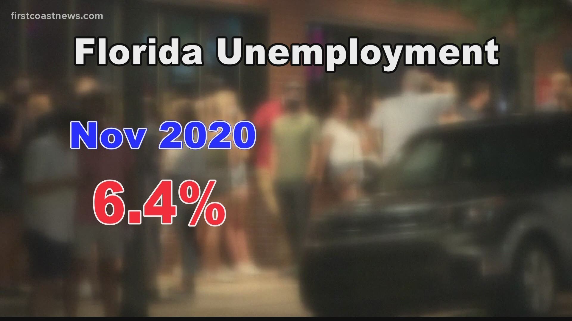 Florida’s 6.4 percent unemployment rate is a big recovery compared to the pandemic high of 13.8 percent in April.