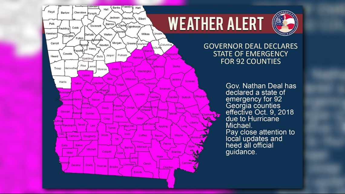 governor issues State of Emergency for 92 counties, local