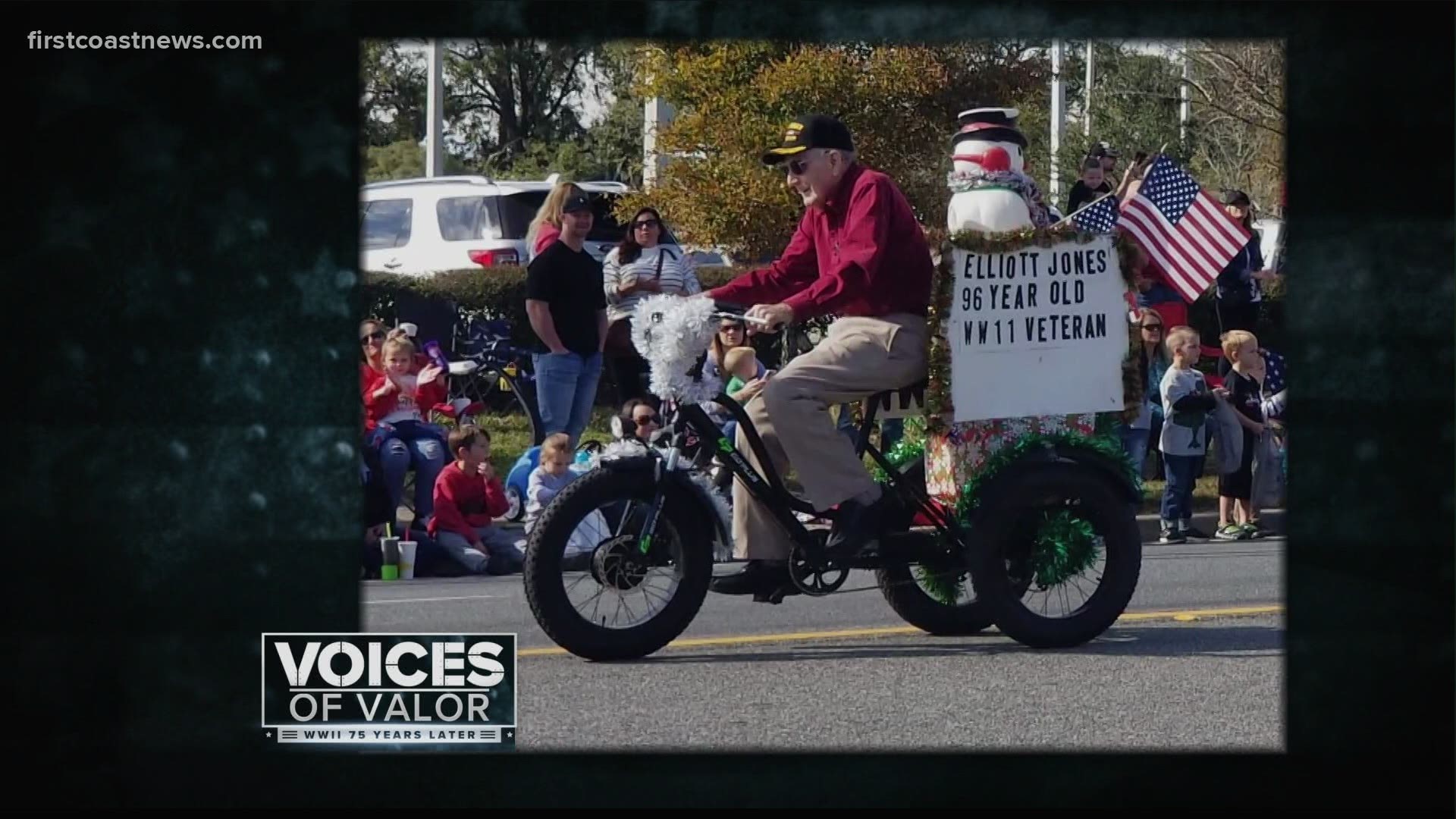 'Those eyes were sky blue:' WWII vet gives us a laugh and a history lesson