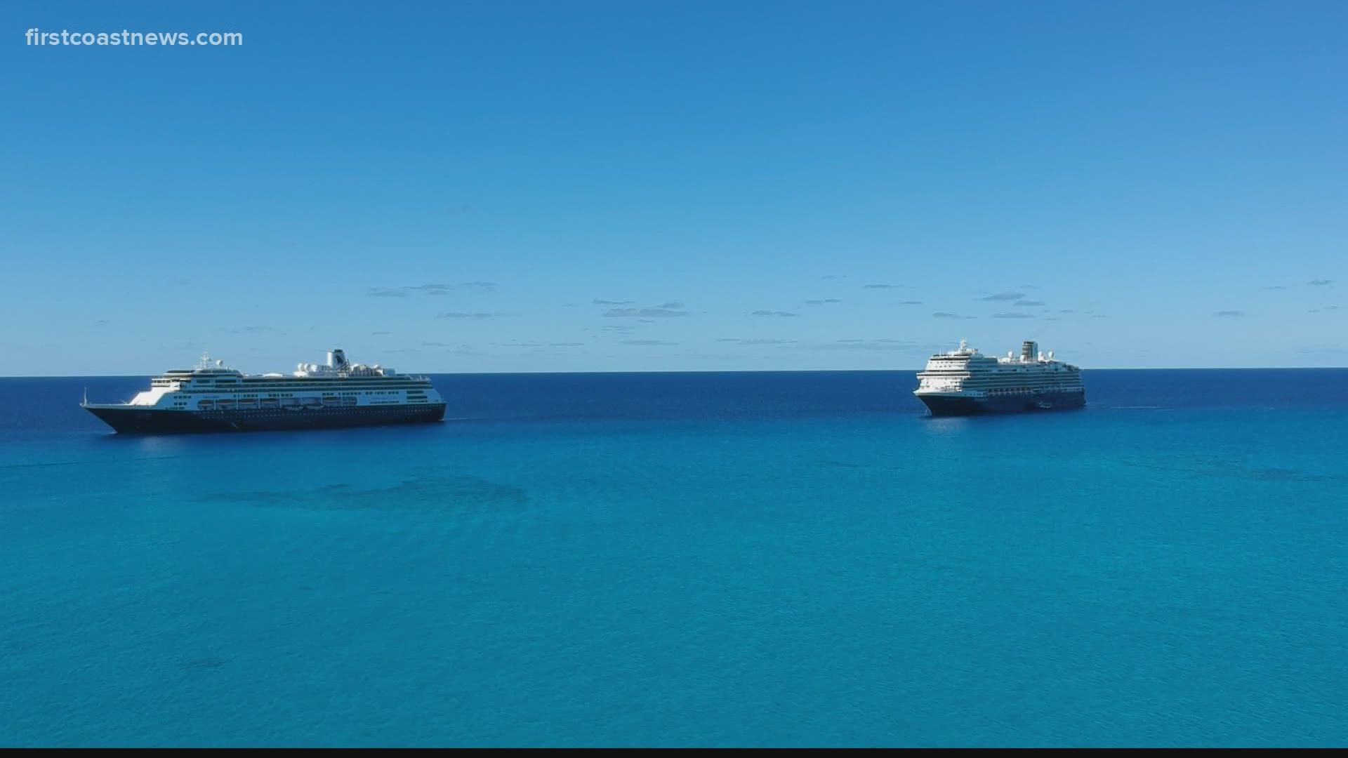 Many cruise ships are stuck out at sea amid the coronavirus pandemic.