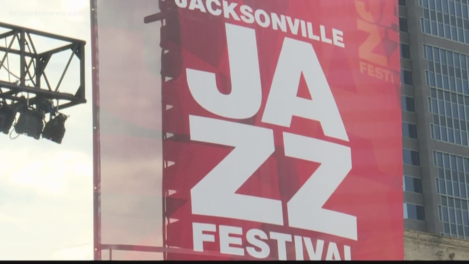 Organizers say the Jazz Festival is still happening despite the possibility of severe weather.