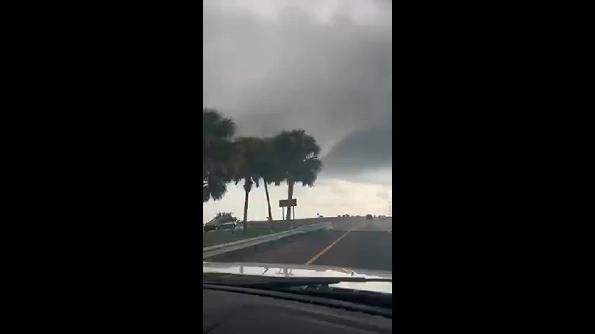 The National Weather Service says the waterspout occurred either in the intracoastal waters or Atlantic waters near Fernandina Beach Tuesday morning.
Credit: Ethan Fields