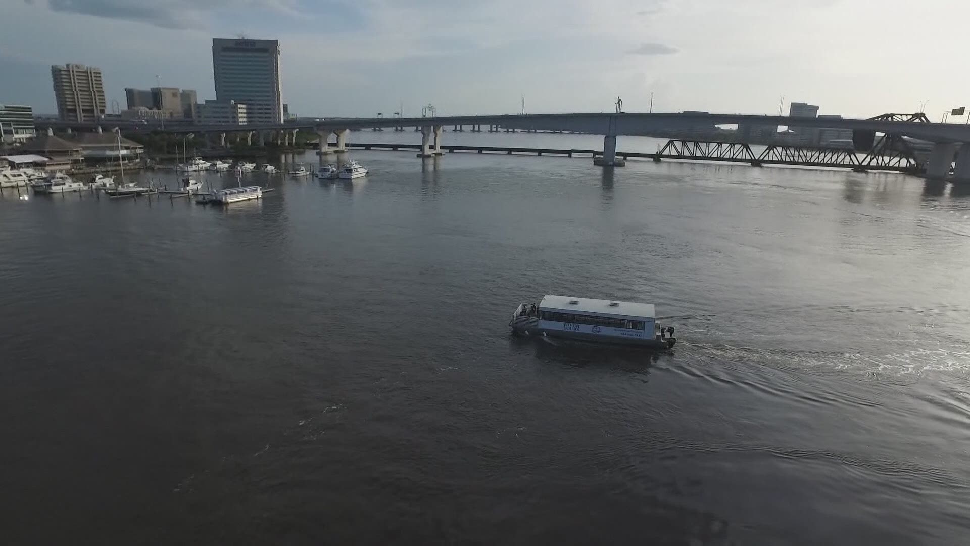 It was 100 years ago that downtown Jacksonville’s first bridge opened, the Acosta Bridge