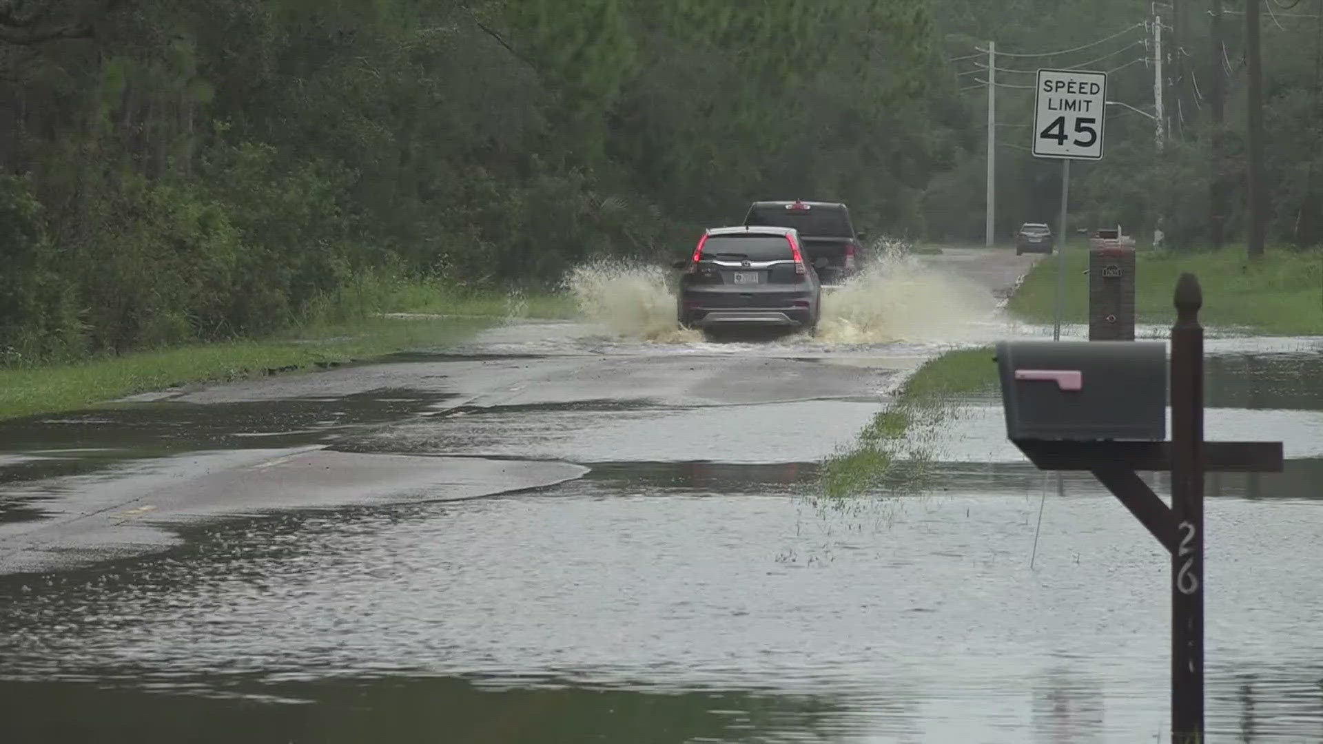 Residents in the area said they haven't seen flooding like this in years.