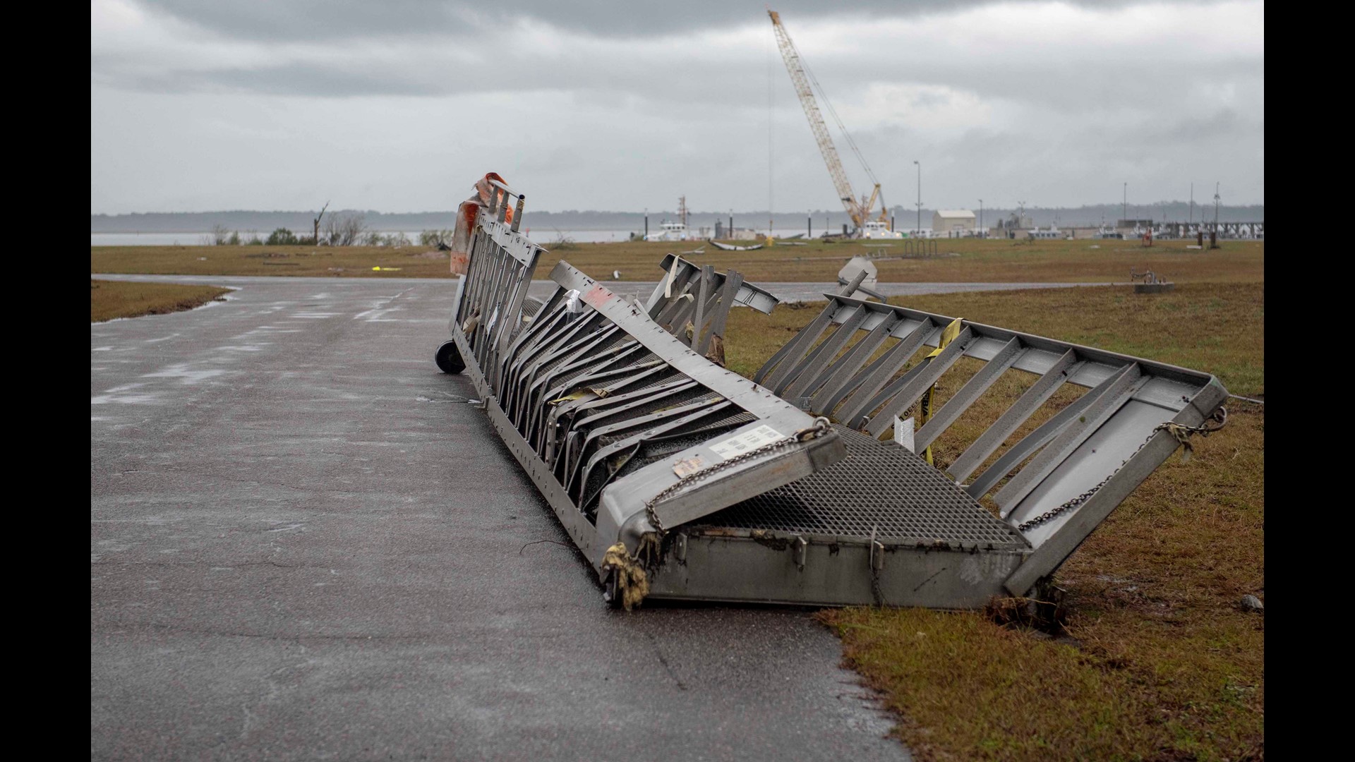 PHOTOS Tornado damage at Naval Submarine Base in Kings Bay