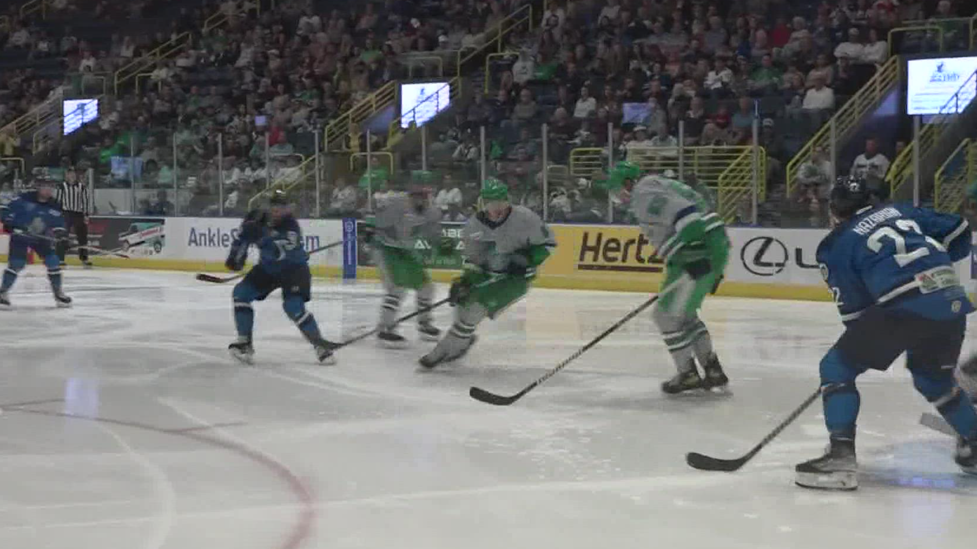 The Jacksonville Icemen must win two of their three home games to keep this series alive.