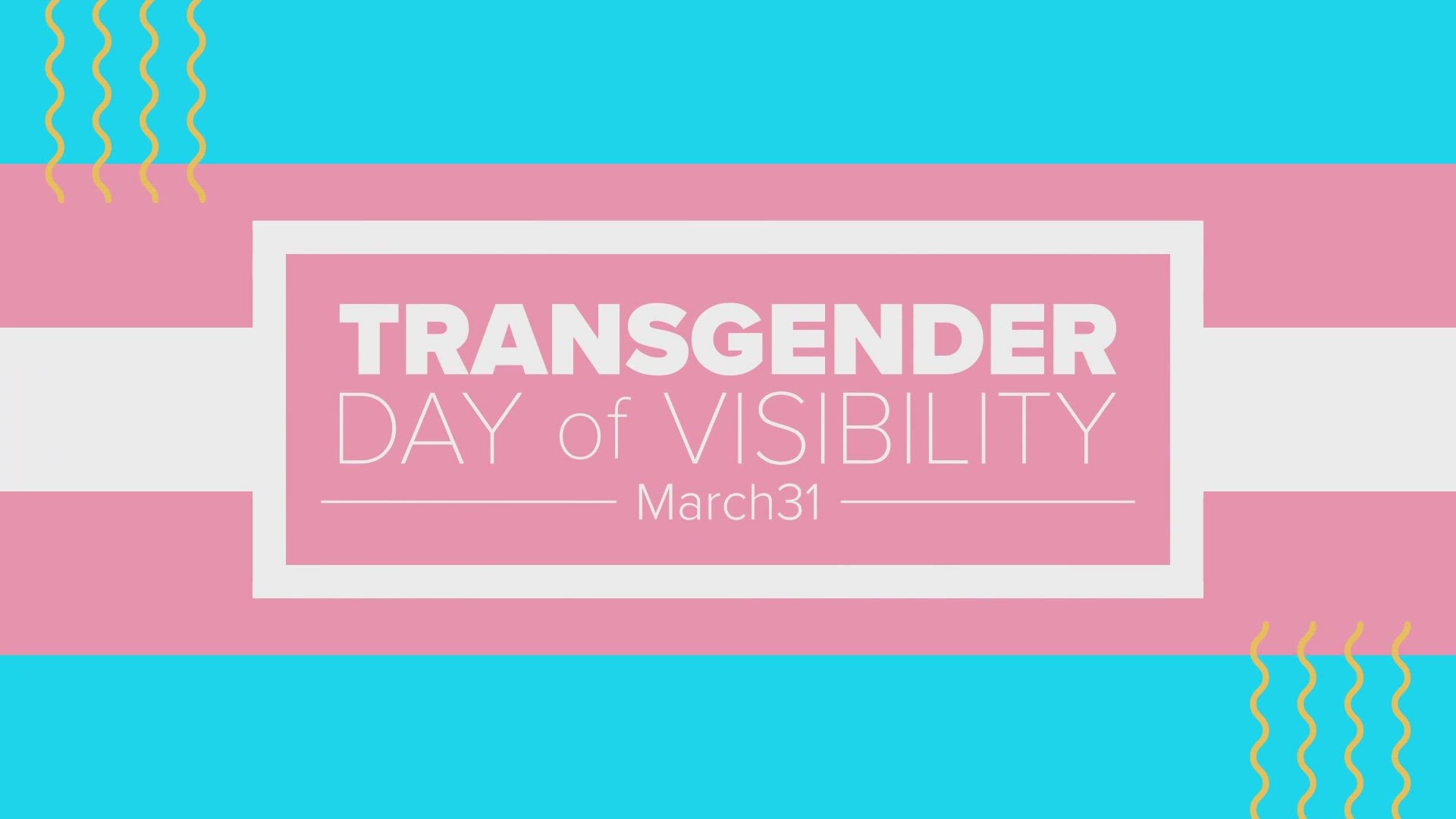 Transgender Day of Visibility has been observed each year on March 31 since 2009.