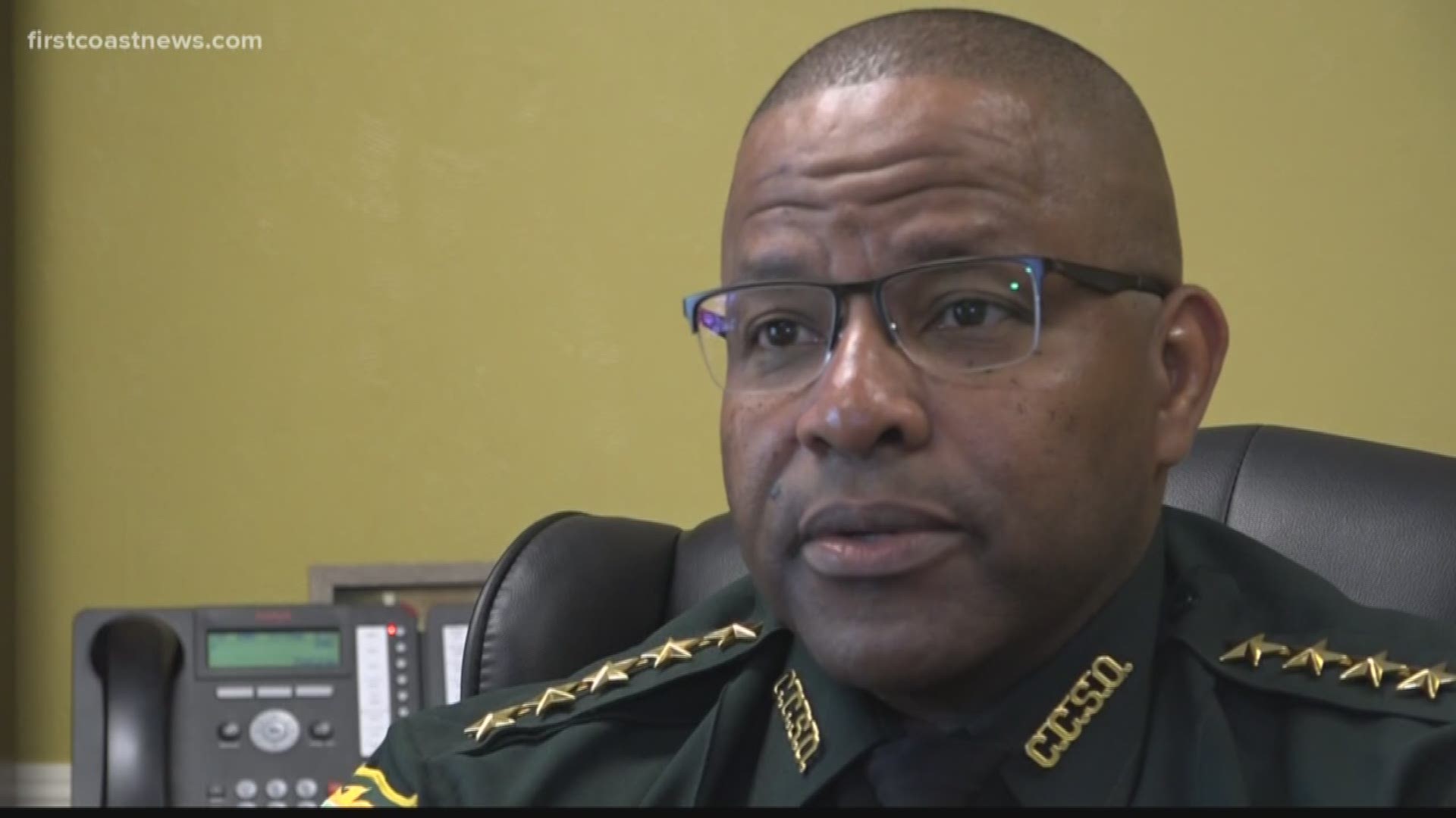 A letter to Florida Governor Ron DeSantis that claims to be on behalf of the men and women of the Clay County Sheriff's Office expresses concern about Sheriff Darryl Daniels' state of mind and asks that he be replaced pending an investigation by the Florida Department of Law Enforcement.