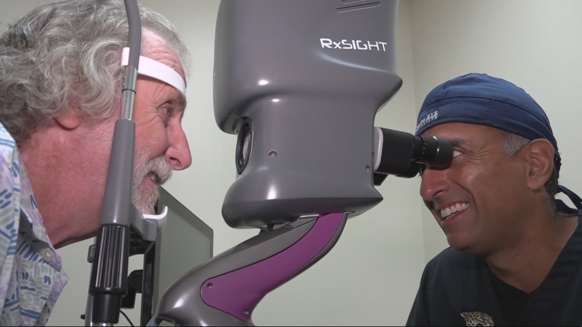 A new cataract procedure introduced at one hospital on the First Coast, allows for your lenses to be changed with UV light, making your eyesight more precise.