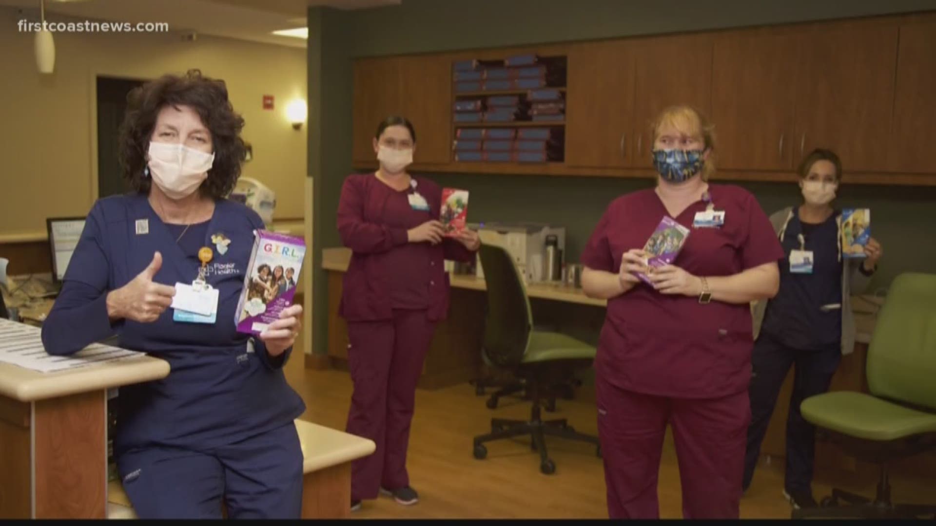 "To hear that the Girl Scouts thought about our healthcare workers, our front line workers and wanted to do something to lift spirits, I was just overwhelmed."