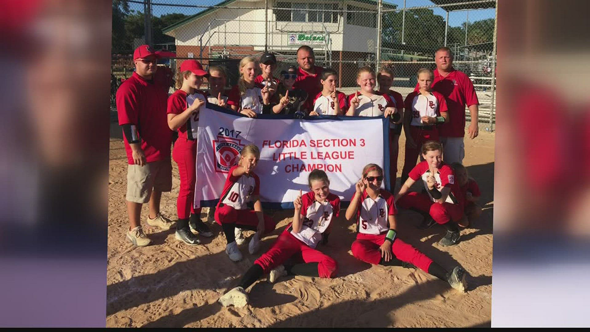 Baker County Little League Softball heading to the championship.