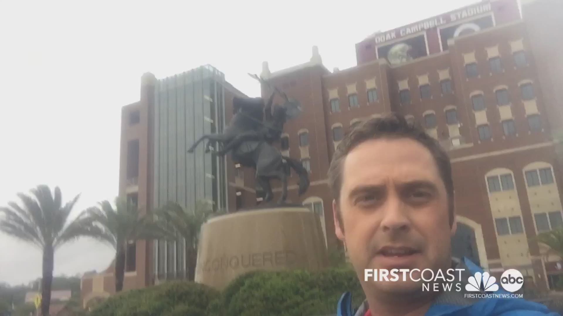 A look at FSU and Tallahassee pre-Hurricane Michael on Wednesday morning.