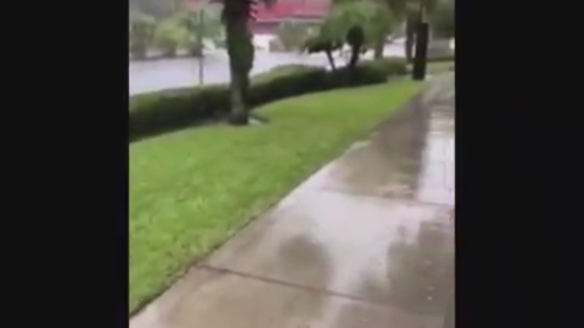 Downtown St. Augustine experienced some serious flooding Sunday evening at Bridge Street and Cordova Street. Video shout by resident Stacey Ann.
