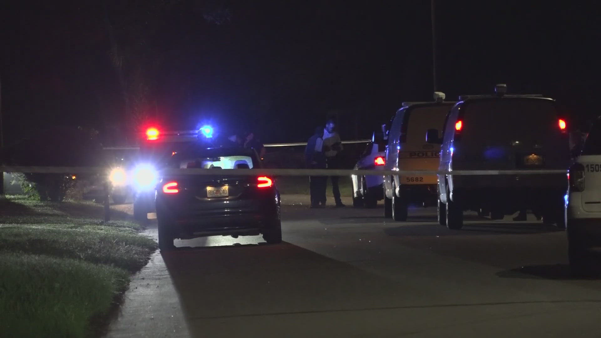 JSO investigators said the woman called 911 around 2:21 a.m., saying she was shot and had shot someone else.